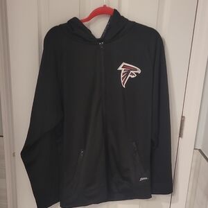NFL Atlanta Falcons Black Hoodie with Team Logo